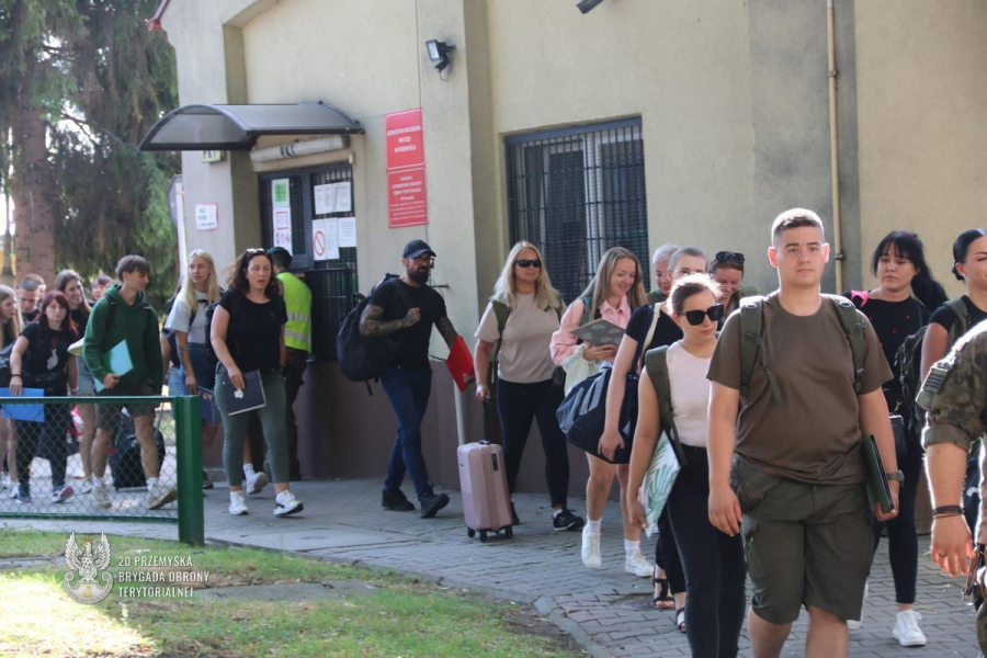 115 ochotników w koszarach w Przemyślu. Rozpoczęli szkolenie w 20 PBOP